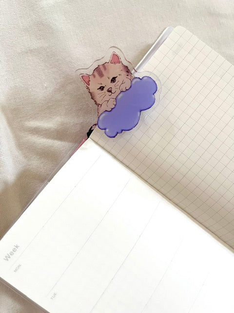 Kitty on the Cloud Clip