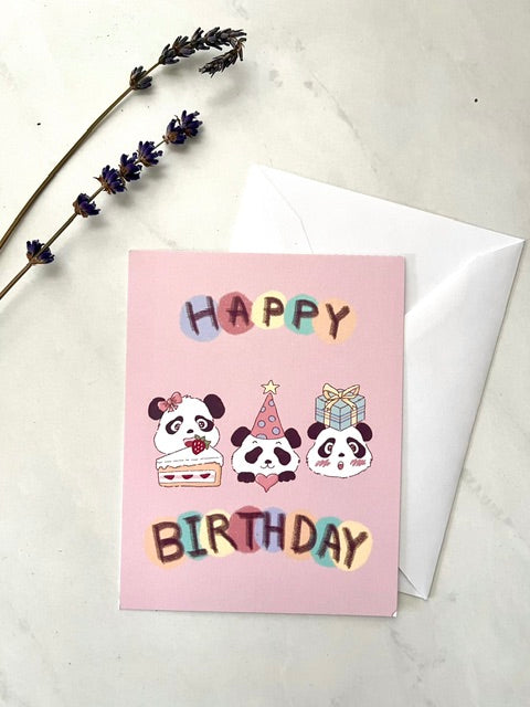 BIRTHDAY PANDA