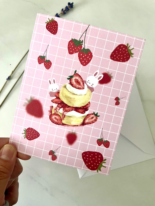 STRAWBERRY SHORTCAKE POSTCARD