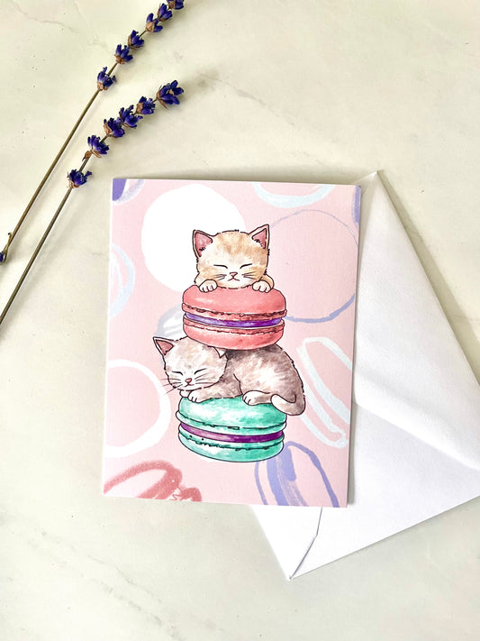 MACARON POSTCARD