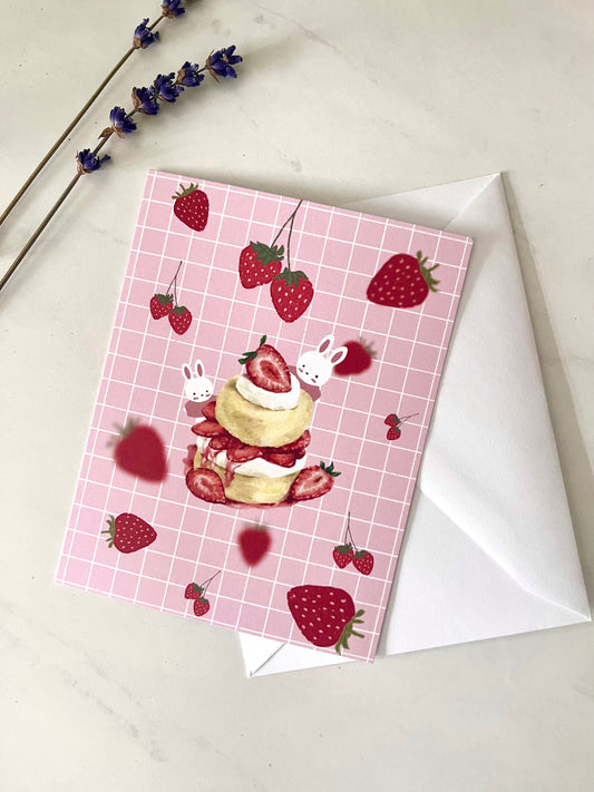 STRAWBERRY SHORTCAKE POSTCARD