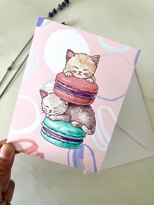 MACARON POSTCARD