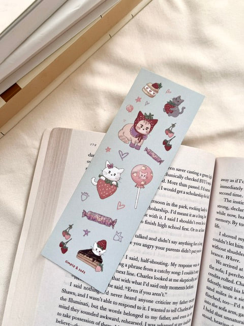 STRAWBERRY KITTY- Bookmark