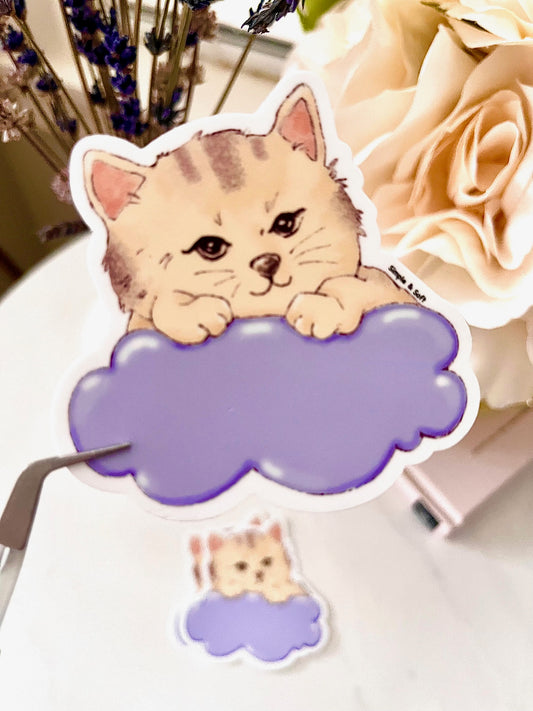 KITTY ON THE CLOUD