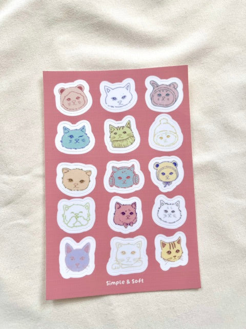 15 KITTY FACES